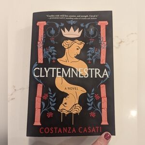 Clytemnestra by Costanza Casati - Black & Gold Hardcover Novel